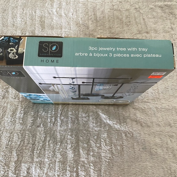 3 piece jewelry tree with tray - Picture 2 of 5